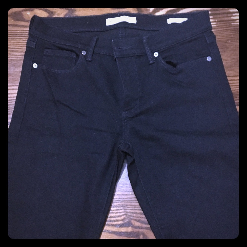 Black Skinny Ankle Jeans